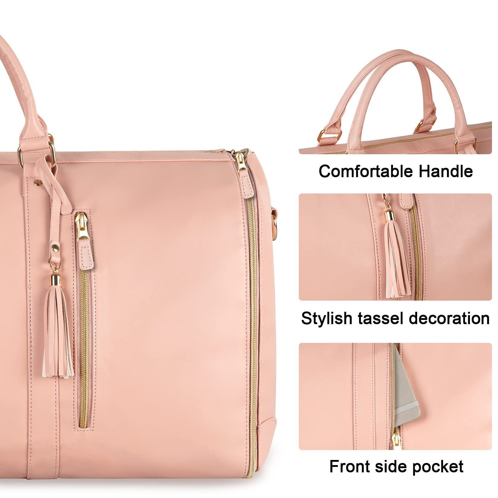 Waterproof duffel bag material detail