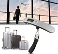 Digital luggage scale with backlit display