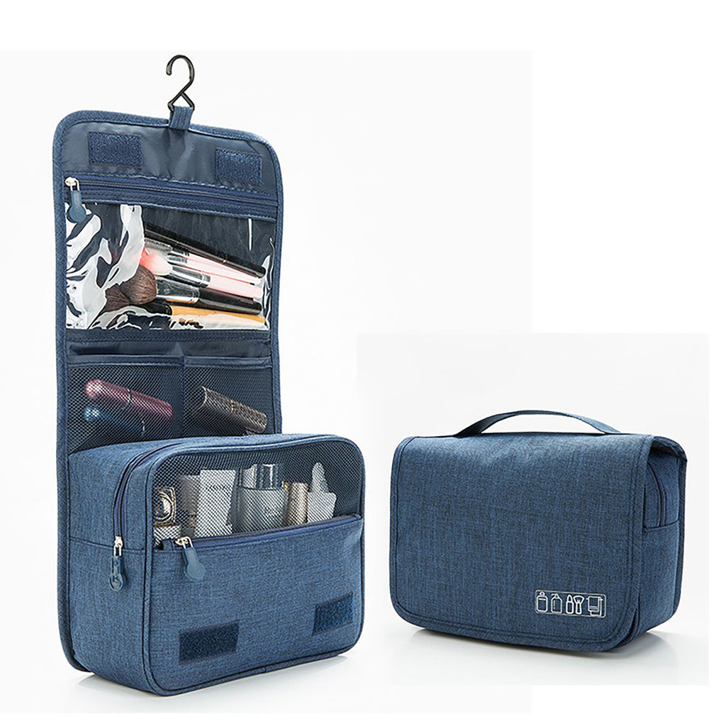 Toiletry bag compartments detail