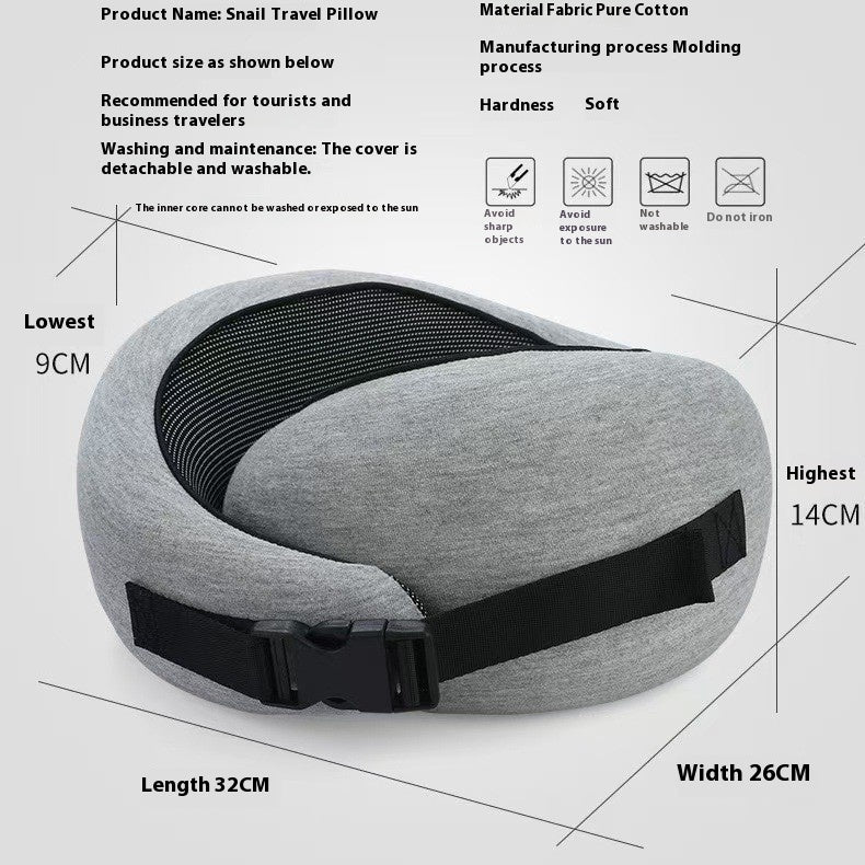 Neck pillow memory foam core