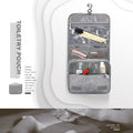 Hanging toiletry bag with 360 hook